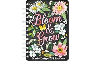 Katie Daisy 2026 Weekly Planner Calendar: Bloom & Grow