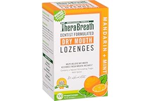 TheraBreath Mandarin Mint Dry Mouth Lozenges