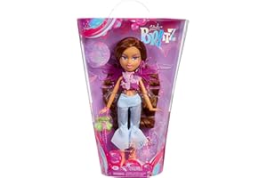 Bratz Fashion Pixiez Yasmin - Collectible Fantasy Doll with Real Fashions and Accessories, Wings Transform into a Ring, Purple