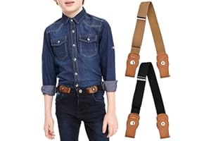 Naseom Kein Schnallenstretchgürtel für Kinder