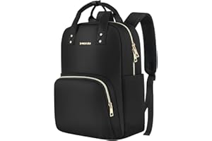 Z-MGKISS Laptop Backpack for Women, Casual Daypack Rucksack Bag 15.6 Inch, Lightweight Backpack for Ladies Teacher Nurse