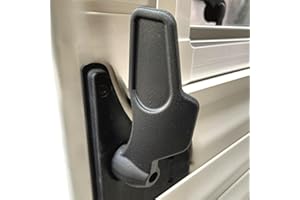 JANSTAHL Grande poignée de porte coulissante ergonomique pour Fiat Ducato, Peugeot Boxer, Citroën Jumper Camper et fourgon à partir de 06, X250, X290, poignée supplémentaire intérieure