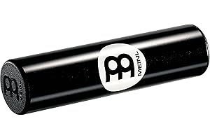 Meinl Percussion Studio Shaker Instrument - Large - With warm Sound - Musical Instrument - Plastic, Black (SH10-L-BK)