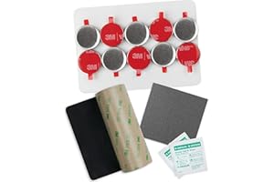 IVALITY® 100% Clean Magnetic Targhetta Set Estensione – Supporto magnetico senza cornice per 1 targa dello spettacolo – Supporto per targa