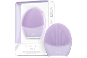 ‎FOREO FOREO LUNA 3 Empfindliche Haut - Gesichtsreinigungsbürste - Straffendes Gesichtsmassagegerät - Hygienische Gesichtspflege - Reisefreundliches Gesichtspeeling - Silikonbürste - App-verbunden
