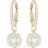 Swarovski - Boucles d’Oreilles Femme - Métal Rhodié Cristal Blanc