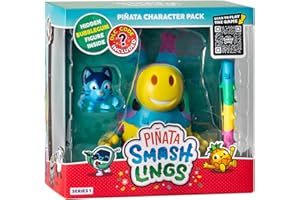 Pinata Smashlings SL6010A Pinata Articulated Figure Dazzle Donkey, Roblox, Official Toy from Toikido, Schwarz