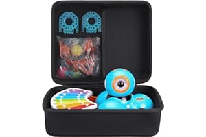 Duro Viaggio Caso Copertina per Wonder Workshop Dash Robot + Dot Creativity Kit + Xylophone + Launcher kits di co2CREA(solo scatola,Case Only)