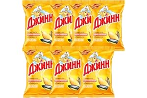 DSCHINN 10 x 350g Jinn Sonnenblumenkerne geröstet und ungesalzen ungeschält