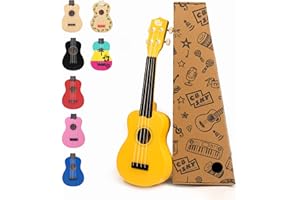 CB Sky Soprano Ukulele 53cm Anfänger, Schüler Hawaiian Gitarre (yellow)