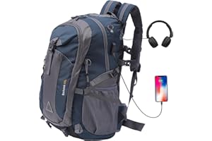 Alitifiy 40L Hiking Backpack, Hiking Rucksack Durable Waterproof Travel Bag Outdoor Sports Camping Cycling Skiing Daypack Climbing Trekking Mountaineering Gifts for Men Women