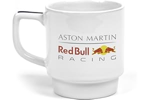 Red Bull Racing F1, taza blanca, Aston Martin temporada 2018, producto oficial