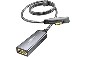 WARRKY Video Capture Card with 100W Power Delivery & Right-Angle USB-C | 1080P 60Hz HD | Streaming Capture Card Designed for Quest 3/2 / iPad, Compatible with PS5 / PS4