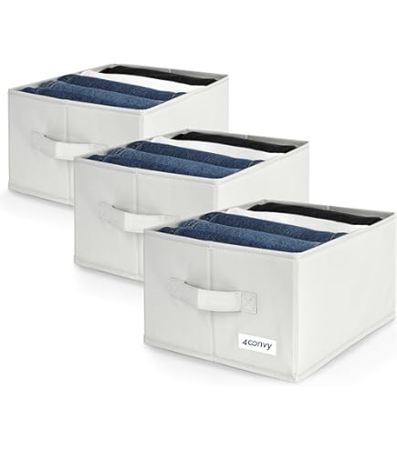 FUNKID Boîte De Rangement à 9 Compartiments Pour Jeans, Boîte