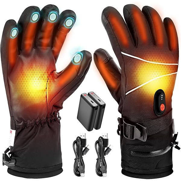 Acheter Gants Chauffants USB Pour L'hiver, Mitaines Chauffantes Pour écran Tactile, Gants Pour Ordinateur Portable, Gants Chauffants électriques Pour étudiants