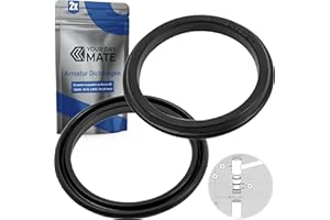 Armaturenkörper Dichtung Set, 2 Stück, kompatibel mit BLANCO ALTA, ALTA COMPACT, ALTA-F, LINEE, TALOS, Ersatz für Art. Nr. 128600, Dichtungssatz Küchenarmatur, Körperdichtungen Kit NF Spültischarmatur