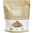 Maca Peruviana Biologica in Polvere 1 kg. Naturale e Pura, Prodotto in Perù dalla Radice di Maca Bio - Gelatinizzata - Natura