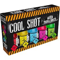 Cool Shot Tequila 5x20ml Passion Fruit, Orange, Lemon, Lime, Mango ...