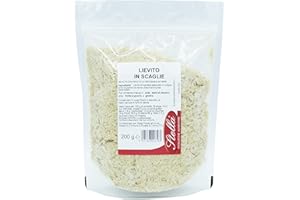 STELLA EVOLUZIONE ALIMENTARE Stella | Lievito Alimentare Nutrizionale in Scaglie | Lievito in Fiocchi Proteico | Condimento per Zuppe e Piatti Vegan 6 x 200g