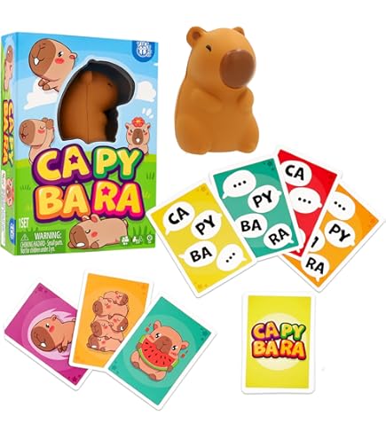ZenithAura Capy Bara Mini Klemmbausteine Voor Kinderen, Feestcadeaus Voor Kinderen 10-14, Micro Bouwstenen Capy Bara Cadeau Voor Jongens Meisjes, Cadeaus Voor Vrouwen Of