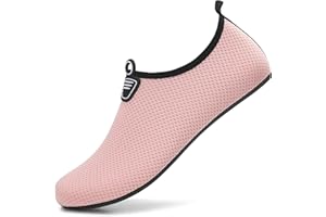 sportvibe Water Shoes Beach Shoes Lightweight Barefoot Aqua Shoes Quick Dry Breathable Swim Shoes for Women Men Surfing Running Driving Pool Yoga