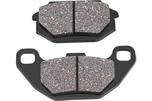 AHL 1 paire moto de plaquettesde frein Arrière Compatible avec KYMCO Super 9 50 (LC) 2001-2007/MXU 50 (Quad) (2T) 2005-2014 /KXR 90/S Mongoose 2004-2020 /Maxxer 90 2005-2006/Mxer 150 Quad 2002-2007