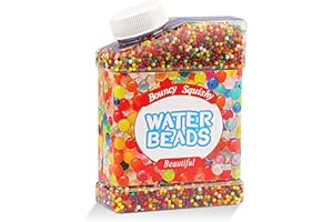 VOVANE Perły wodne, 50000 koralików żelowych, kolorowe perły, perły wodne do roślin, wypełniacz wazonu i dekoracja