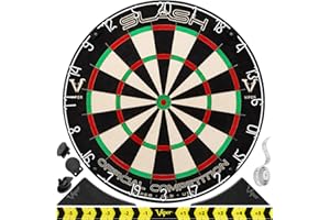 Viper Slash Jeu de fléchettes Unisexe, Noir, Cible de fléchettes