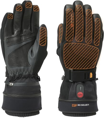 Zanier Unisex Heat.STX Handschuhe, Schwarz, 6,5 Fashion