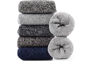 Jeasona 5 Pairs Thermal Socks for Women Ladies Thermal Socks Womens Warm Socks Thick Socks for Women Winter Christmas Stocking Stuffer