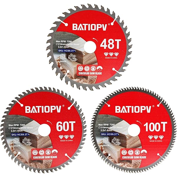 NY12034-Lame De Scie Circulaire 250mm 48T 60T TCT Lame De Disque De