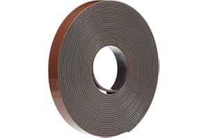 FIRST4MAGNETS Magflex® Flexible Magnetband Mit Premium - Selbstklebstoff - Polarität A - 12,7mm Breit - 5M Länge