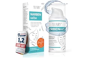 BS Luxry® Testsieger Narbengel für Kinder & Erwachsene – 30 g Narbensalbe zur Reduzierung der Sichtbarkeit von Narben – Verringert Gewebespannung & Juckreiz - Narbenheilung - Dehnungstreifen