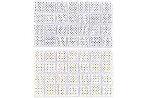 SJZWSD 1900+ Stück Buchstabenperlen, 2 Box Set Alphabet Perlen für Armbänder, Runde Nummer & Herz Perlen, 5m Elastikschnur Schmuck Bastelset, für Freundschaftsarmbänder (schwarz+gold)…