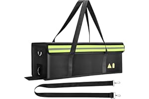 Luziyun Sac de Protection Ignifuge pour Batterie Vélo Électrique Sac de Sécurité pour Stockage Transport et Charge Résistant au Feu jusqu'à 1400°C Étanche et Anti Explosion Grande Capacité Taille L