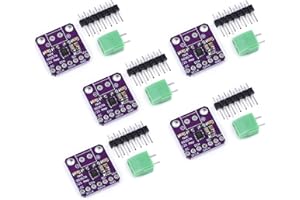 Teyleten Robot Max98357 I2S 3W Class D Amplifier Breakout Interface Dac Decoder Module Filterless Audio Board for Raspberry Pi Esp32 5pcs