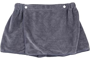 VOLUMOON Kilt do sauny męskiej, szybkoschnący ręcznik do owijania z mikrofibry, regulowany męski kilt do sauny, ręcznik do sauny z przyciskami naciskowymi, 30 x 140 cm