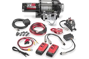 Warrior Ninja 3500 Treuil électrique avec câble en Acier 12 V