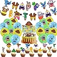 Sovanna Duggee Birthday Party Supplies Hey Duggee Birthday Party Decorations Happy Birthday Banner,Cake Topper, Balloons for Kids Birthday Party Supplies