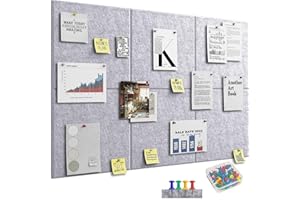 Kongming 6 piezas Corcho Pared autoadhesivo con 40 Bichos, 9 mm de grosor Tablero de Corcho para Fotos, 30 * 30cm Paneles decorativos para Pared Hogar Oficinas Escuela