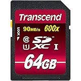 Transcend 64GB SDXC/SDHC Class 10 UHS-I 600x (Ultimate) Memory Card