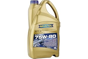 RAVENOL MTF 2 SAE 75 W/80/Gear Oil Fully Synthetic 4 Litre