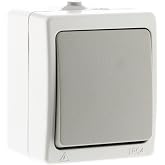 Zenitech - Simple bi-directional light gray IP54 - Akya