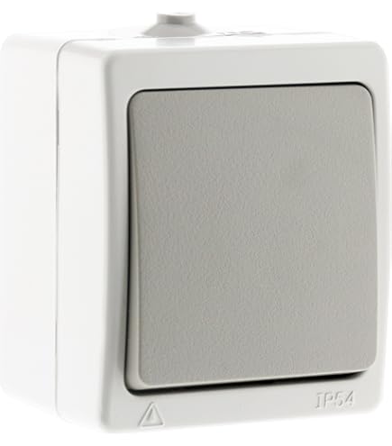 Zenitech Presa Elettrica 16A 2P+T IP54 Per Esterno - Aquae, Con Sicurezza Bambini, 3680W, 250V, Certificata NF