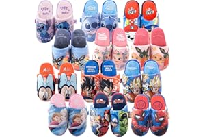 Characters Cartoons - Bébé Fille - Chaussons souples rembourrés - Bing Frozen Marvel Avengers Spiderman Ladybug Cry Babies LOL Surprise Minnie Paw Patrol