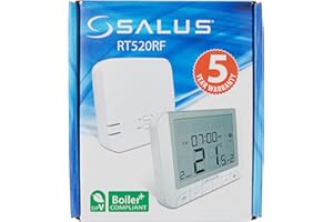 SALUS CONTROLS Salus RT520RF Thermostat sans Fil Blanc