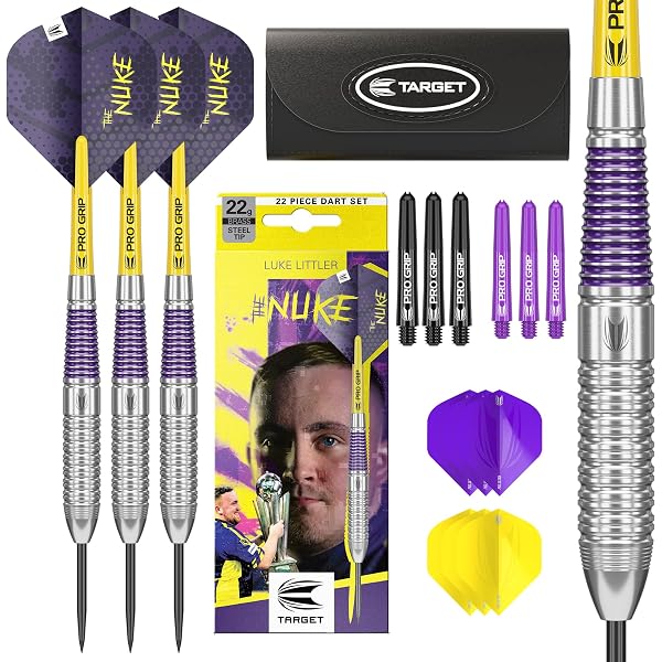 KOTO Accessory Kit Soft Tip Black – 2 Dartpijlen + 90 Accessoires, 18 Gram, Messing, Voor Elektronisch Darten