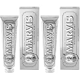 Marvis Mint Whitening Toothpaste 85ml Toothpaste Natural Whitening Toothpaste Refreshing Plaque Remover (Pack of 2)