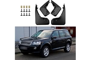 ERMWALR for Land Rover Freelander 2/Freelander Sport 2006-2015 Mud Flaps - Set of 4 No Drilling Required Car Fenders Flexible PP Mud Flap Splash Guard (Rov Frld2 06-15)
