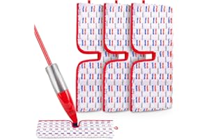 ILAVCOOL 3 Stück Mikrofaser Mopp Pads Kompatibel mit Vileda 1-2 Spraymax Sprühwischer, Wiederverwendbare Wischmopp-Nachfüllpads, Ersatz-Moppköpfe, dicke Mikrofaser-Pads für alle Bodenarten geeignet